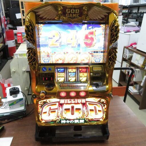 ジャンクパチスロ実機 ミリオンゴッド 神々の凱旋