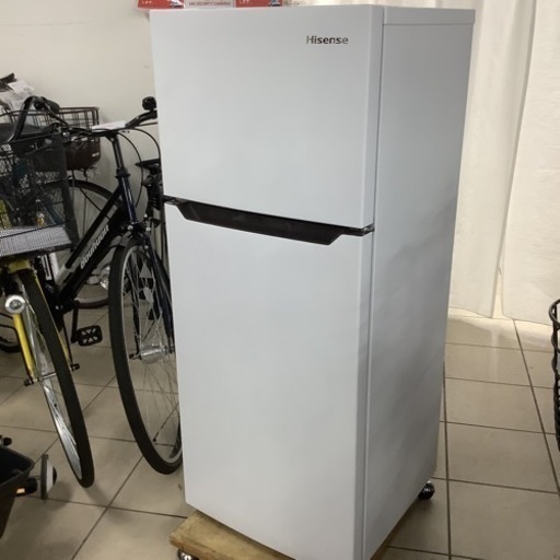 Hisense 2ドア冷蔵庫 HR-B12C 2019年製