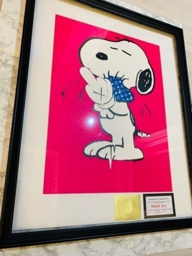 売約済正規品 DEATH NYC 世界限定100枚 ルイヴィトン バンクシー