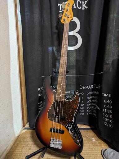 ベースギター 日本製 CooLZ クールジー エレキベース JAZZ BASS ZJB-1R 3TS