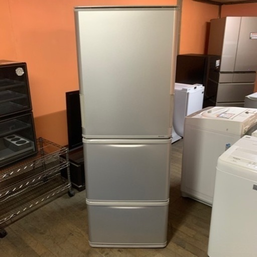 引渡先決定】両開きドア ノンフロン冷凍/冷蔵庫 シャープ