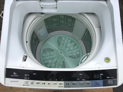 2016年式 8kg HITACHI 洗濯機 BW-V80AE4