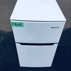 ✨2018年製✨ 1406番 Hisense✨冷凍冷蔵庫✨HR-B95A‼️
