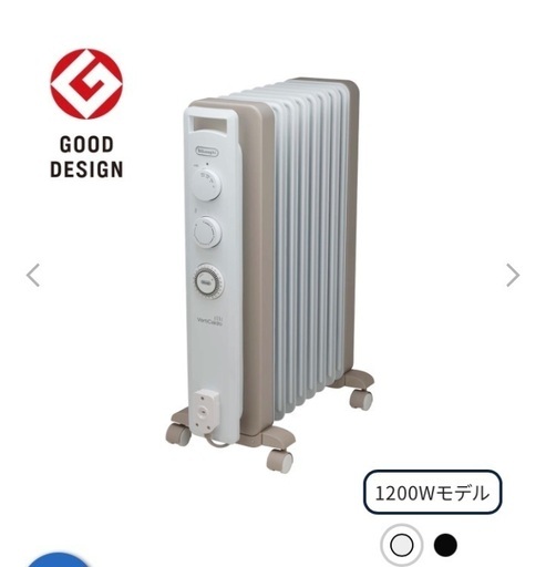 DeLonghi Vento 3 オイルヒーター RHJ21F0812-WH DeLonghi Vento 3