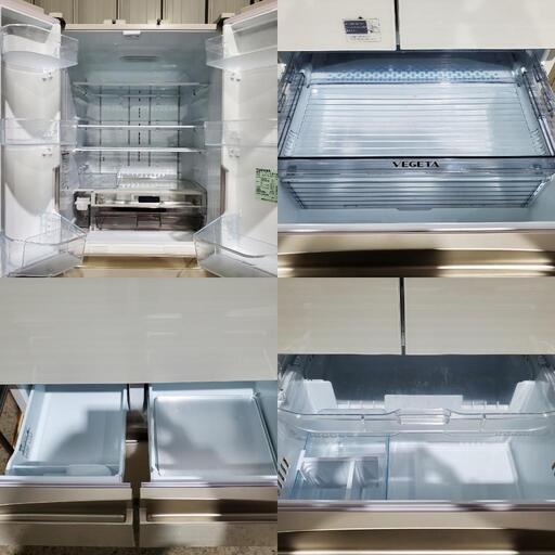 TOSHIBA 大型冷蔵庫 GR-P460FD 462L 観音開き d2280 TOSHIBA 大型冷蔵庫