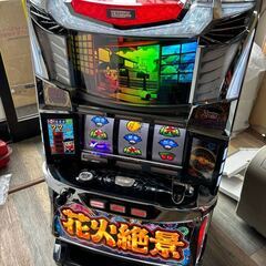 パチスロ実機【三洋 戦国嵐～覚醒の章～】コイン不要器・無段階