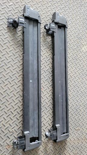 スキーキャリア スキーキャリア、ルーフボックスキャリアセット 中古