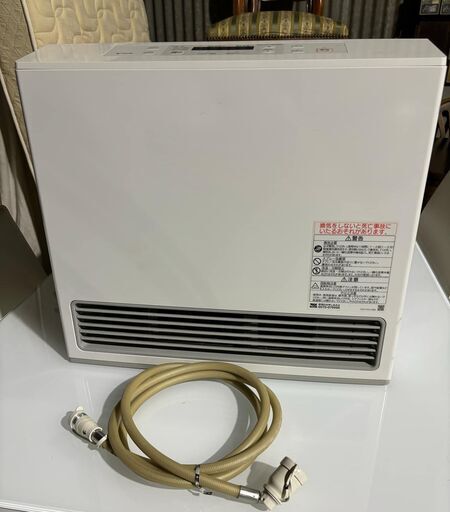 美品 2017年製 ノーリツ ガスファンヒーター GFH-4004D-PT LPガス用