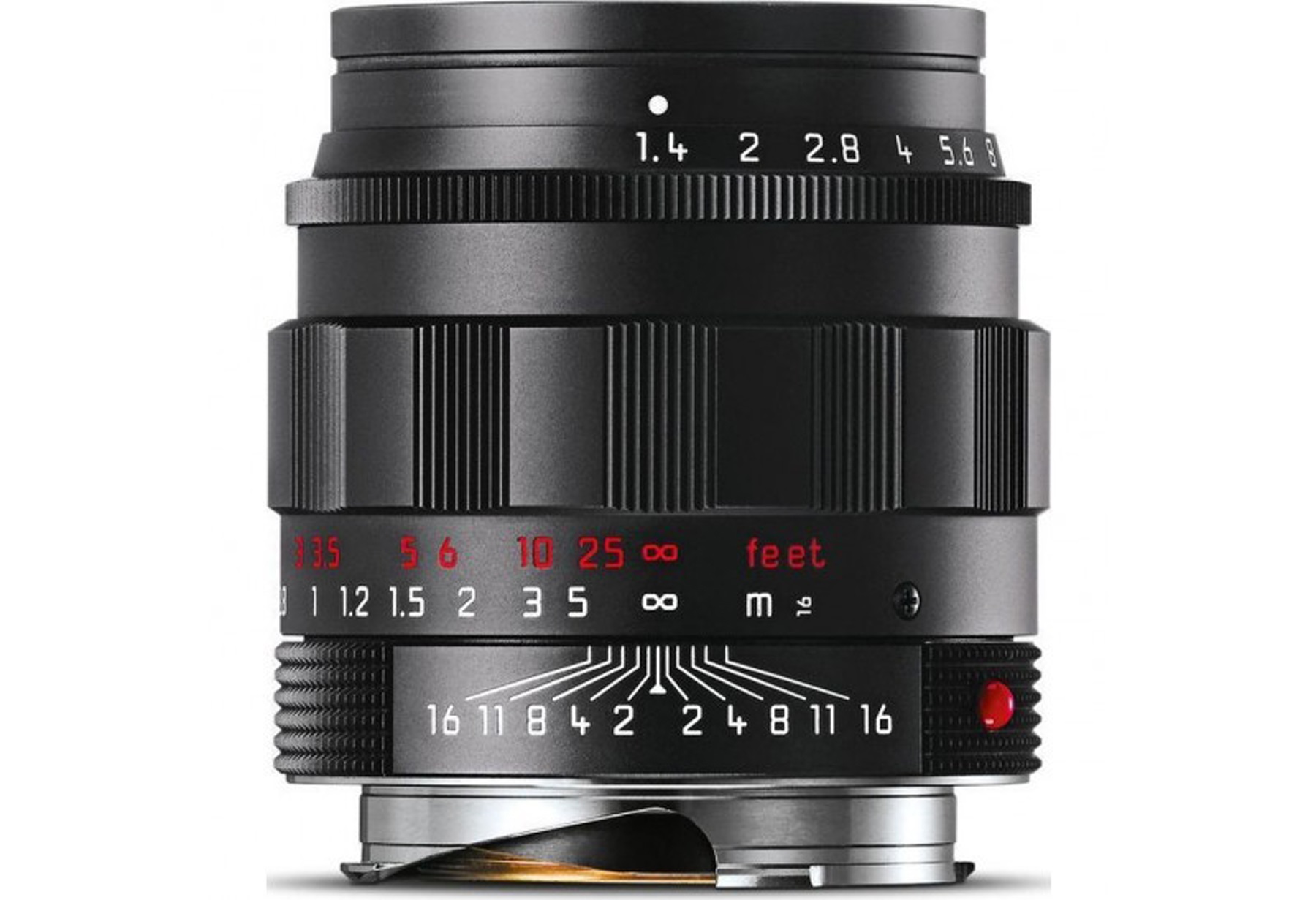 New Leica Leica 50mm F1.4 Summilux Asph M - Black Chrome