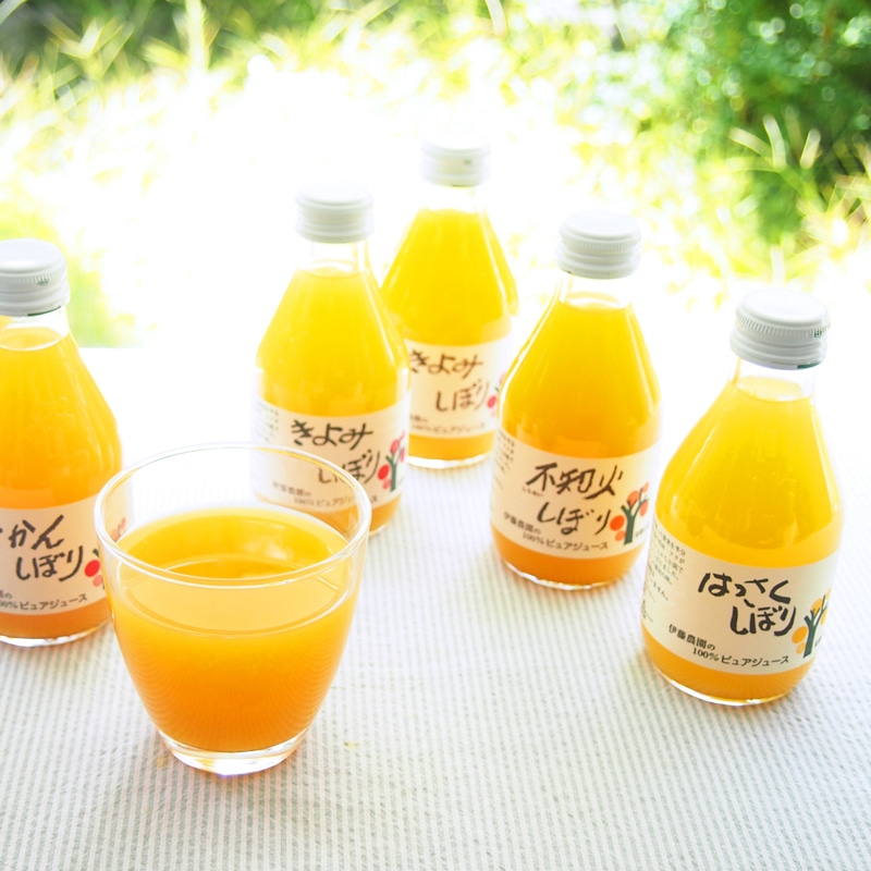 100%ピュアジュース 180ml×10本ギフトセット 50710g｜郵便局のネット