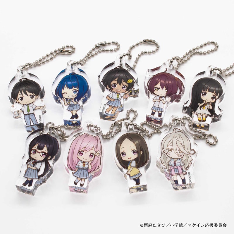 負けヒロインが多すぎる！ アクリルブロックキーホルダー・朝雲千早