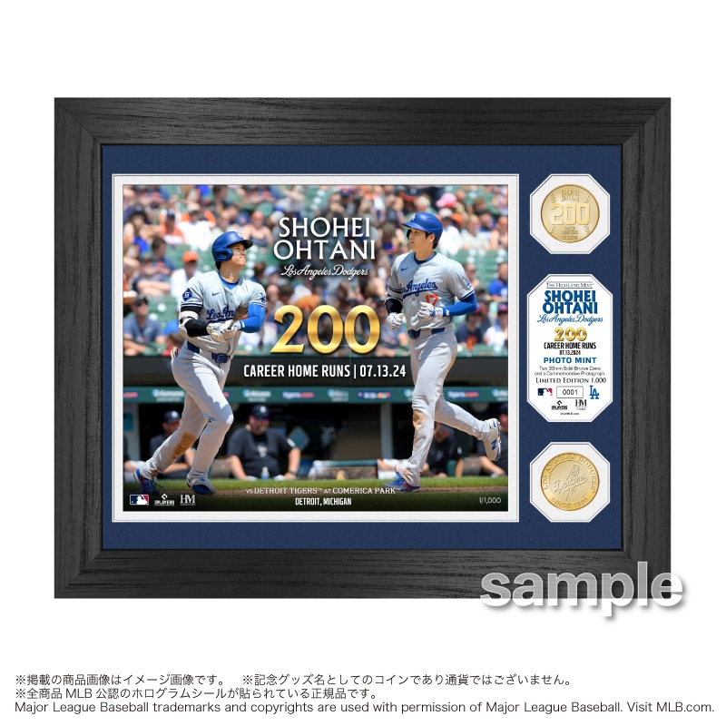 大谷翔平選手 2024 NL MVP記念 ダブルゴールドフォトミント 大谷翔平