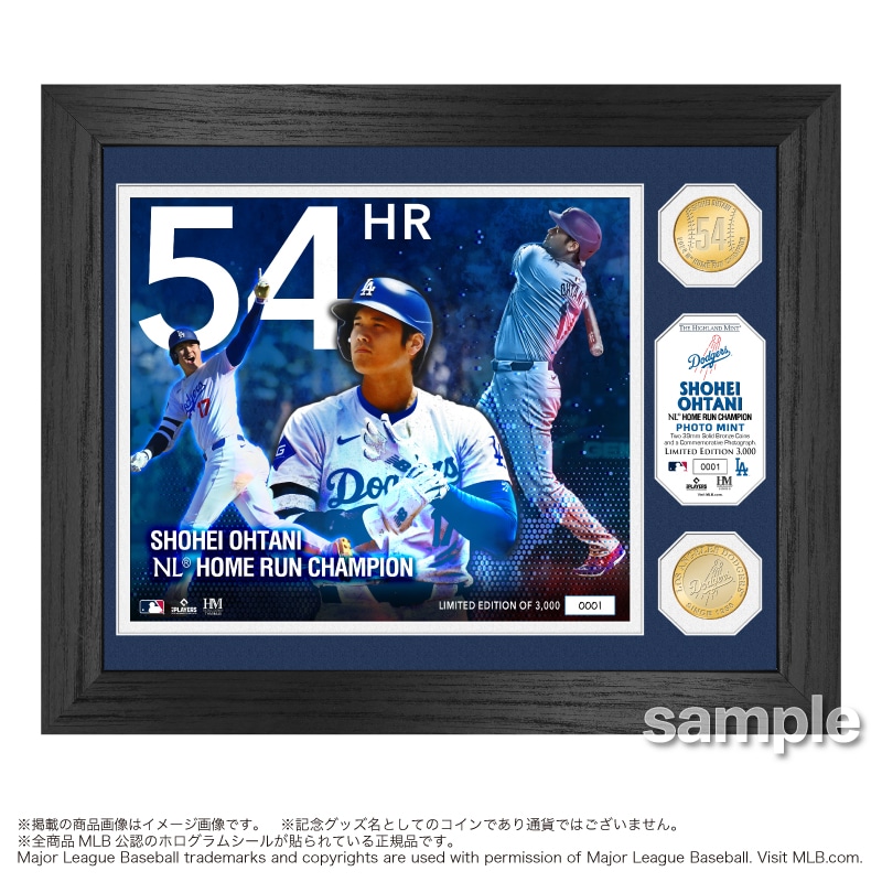 エンゼルス 大谷翔平 2023 AL HR王獲得記念 ダブルフォトミント