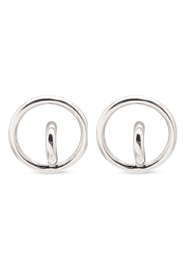 Charlotte Chesnais Medium Saturn Blow Earrings | Rent Charlotte