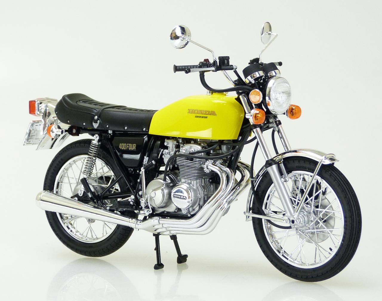 アオシマから「1/12 CB400FOUR-Ⅰ・Ⅱ」が発売に！ - webオートバイ