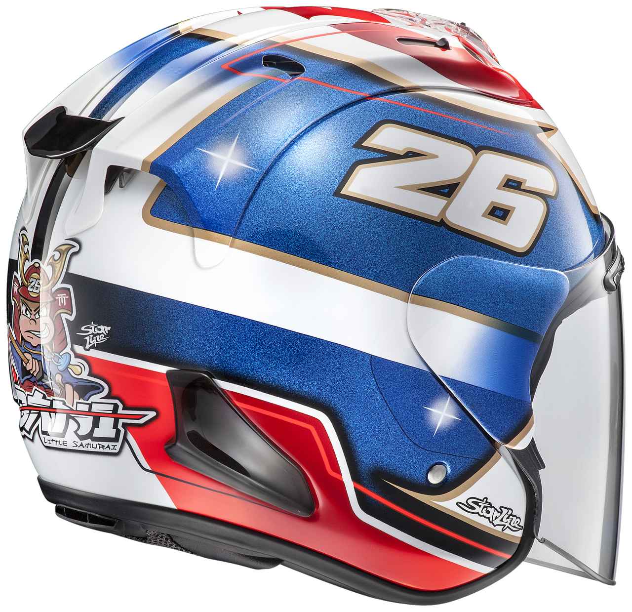 Be DANI the Samurai! SZ-Ram4X by ARAI HELMET - LAWRENCE - in