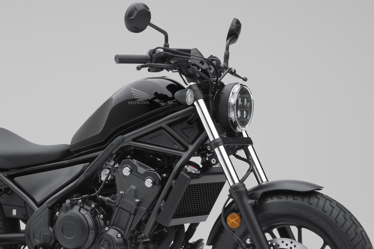 ホンダ新型「レブル500」発売開始！ レブル250と同様に灯火器をすべて