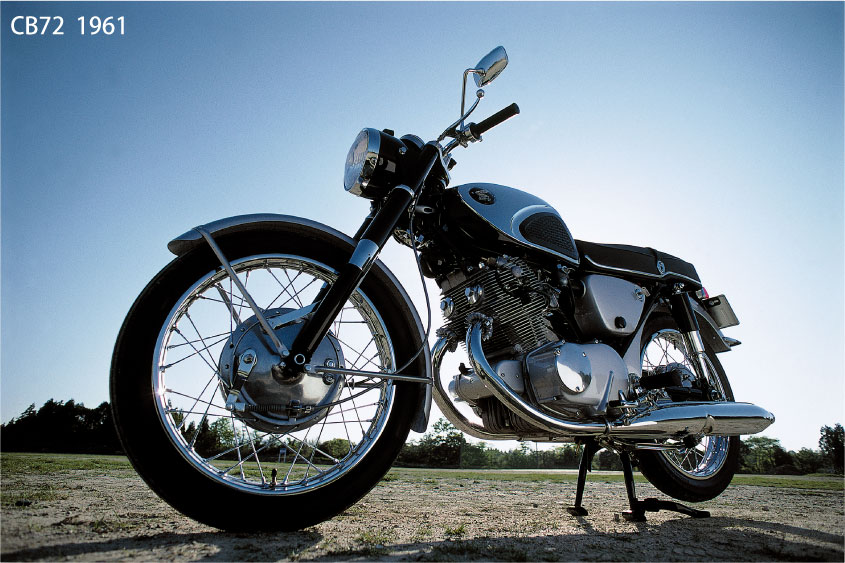 HONDA【CBと名付けられたバイクたち】CB72 1961 - LAWRENCE - in