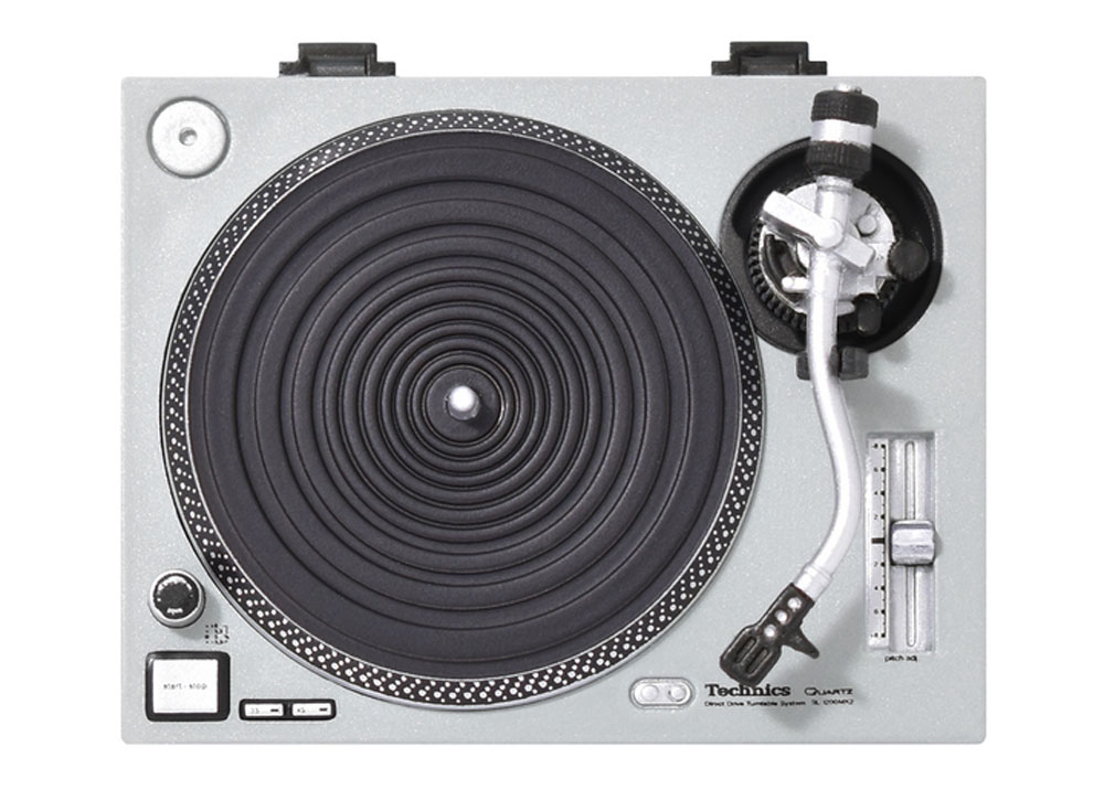 DJシーンで活躍したTechnicsのアナログターンテーブルを精緻に