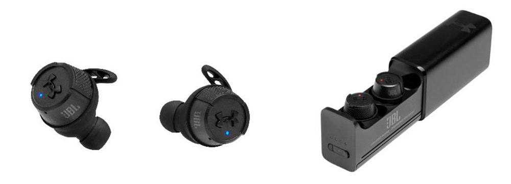 JBL×アンダーアーマーのコラボ第二弾。「UA TRUE WIRELESS FLASH X」は