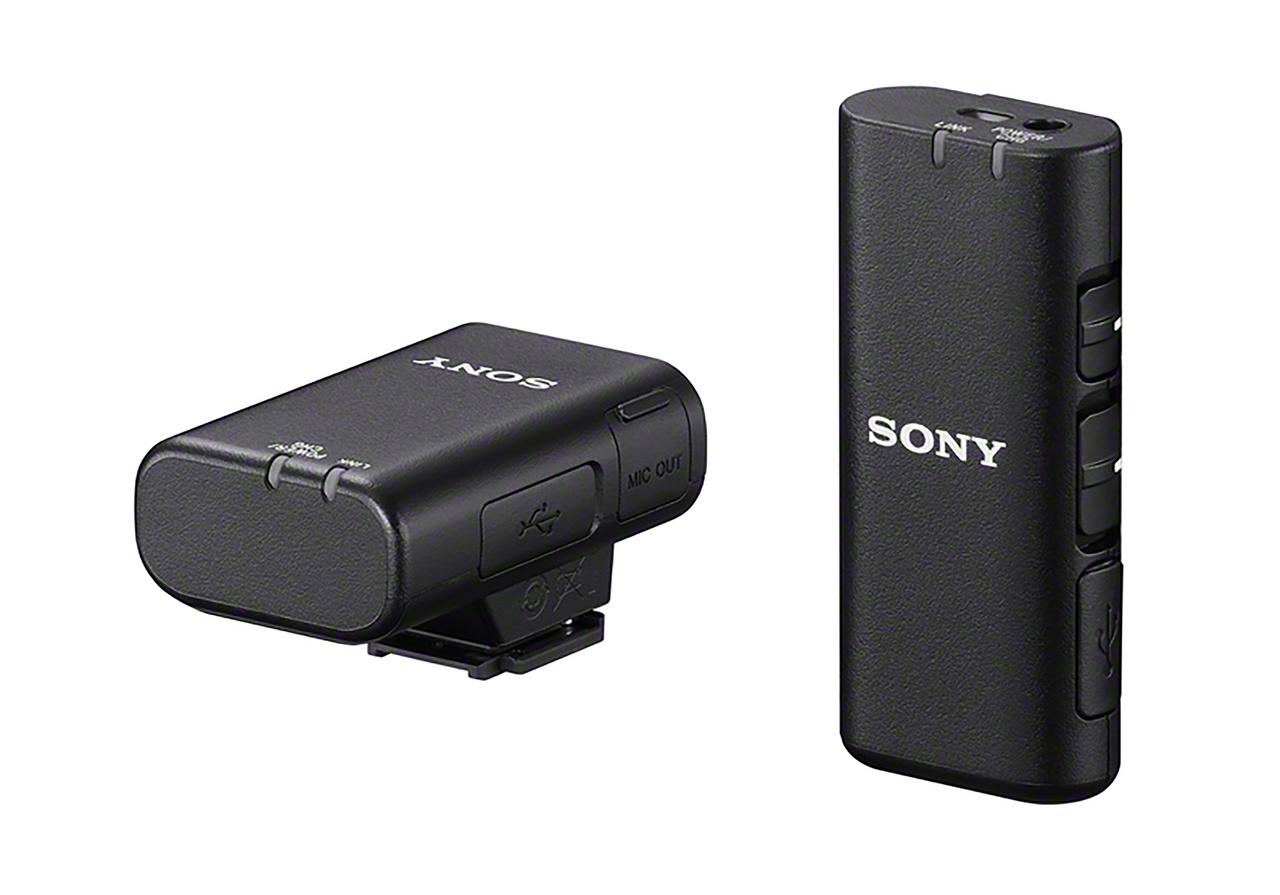 ソニー、ワイヤレスマイクロホン「ECM-W2BT」とステレオラべリア