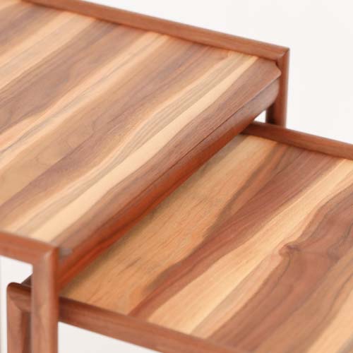 飛騨家具 nissin 日進木工 Accent アクセント ネストテーブル 国産家具