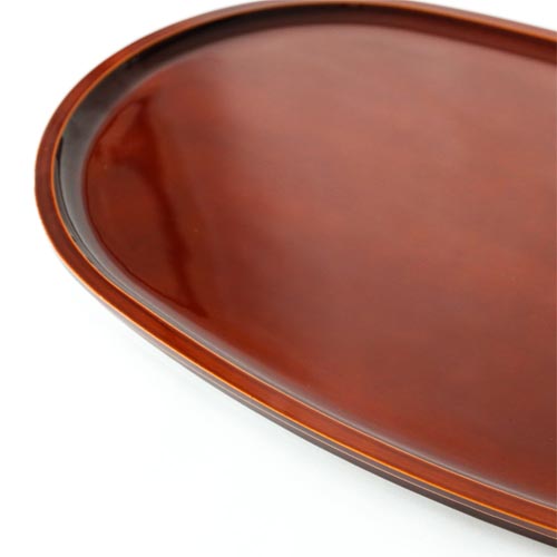 飛騨春慶 元田漆器 大福盆 伝統工芸品 木製 トレー | MUKU工房