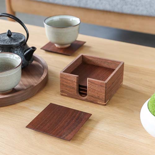 旭川クラフト good homemade グッドホームメイド コースター&ケース