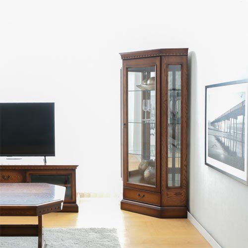 旭川家具 KATOH MOKKOU 加藤木工 Brooks ブルックス コーナーキュリオ