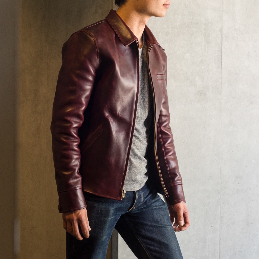 The L1 - Chromexcel #8 Horween Leather Jacket | Gustin