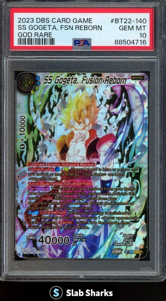 BT22-140 GDR SS ゴジータ ゴッド BT22-140 GDR SS Gogeta, Fusion