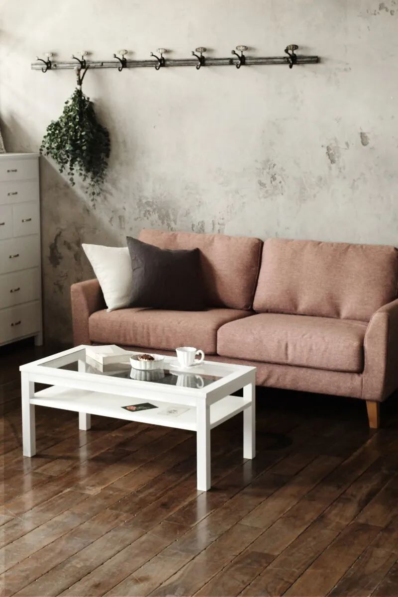 MOMO NATURAL | モモ ナチュラル - オフィシャルサイト BIT TABLE GLASS WH