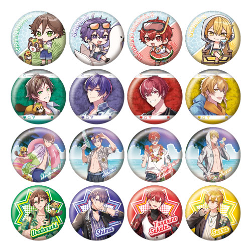 となりの坂田。 あほの坂田。 缶バッジ わんらぶ 浦島坂田船 大忘年会