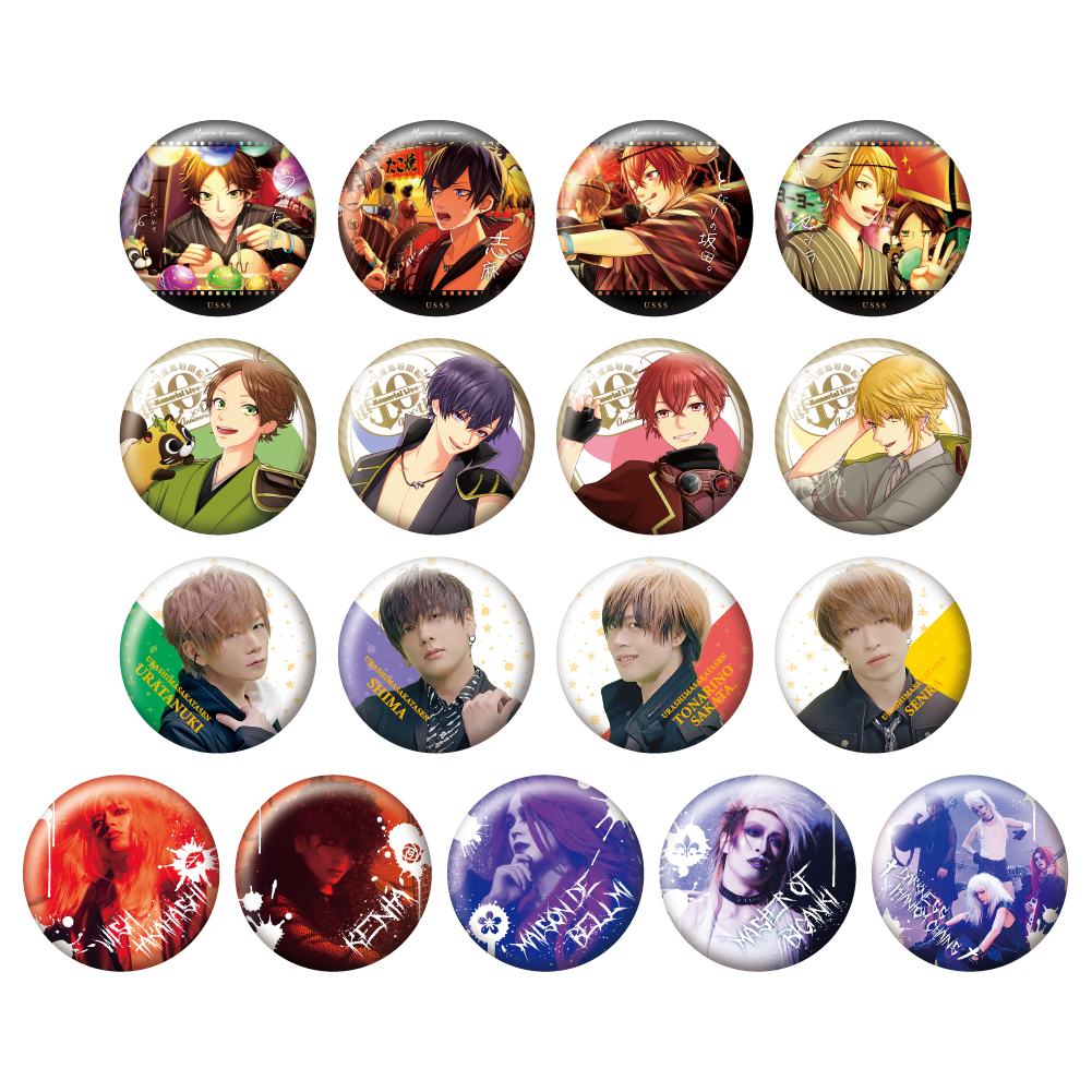 坂田 缶バッジ 浦島坂田船 10th Anniversary 〜Memorial Live～