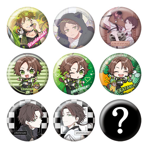 うらたぬき fps 缶バッジ 57点 浦島坂田船 うらたぬき たぬわん缶