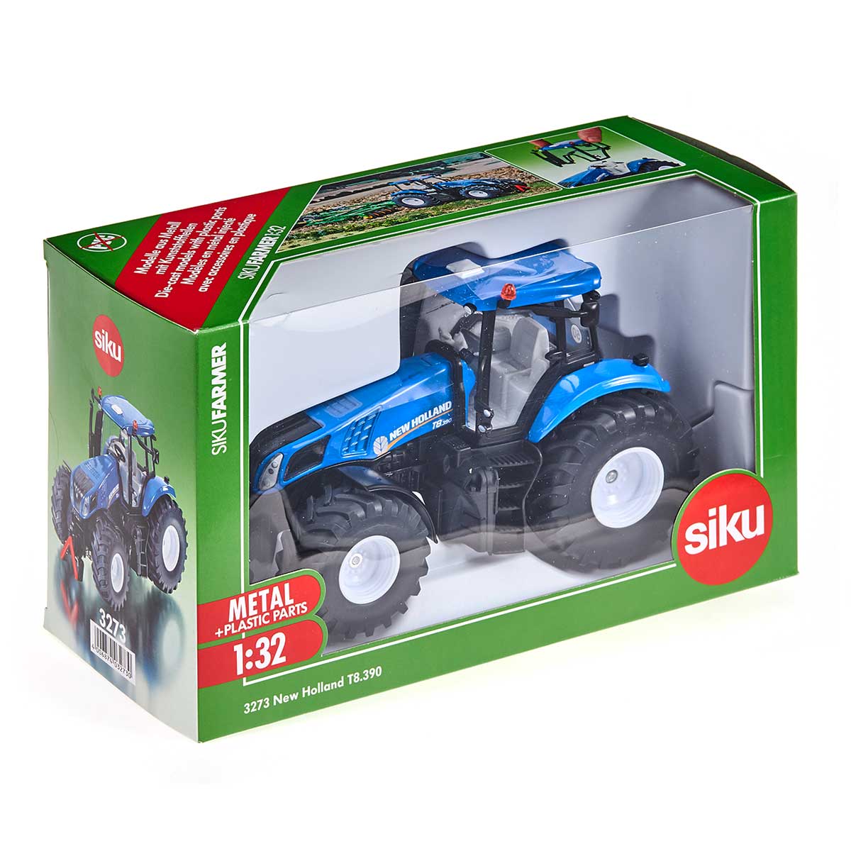 ニューホランド,フォードトラクターミニチュアと取説 ニューホランド