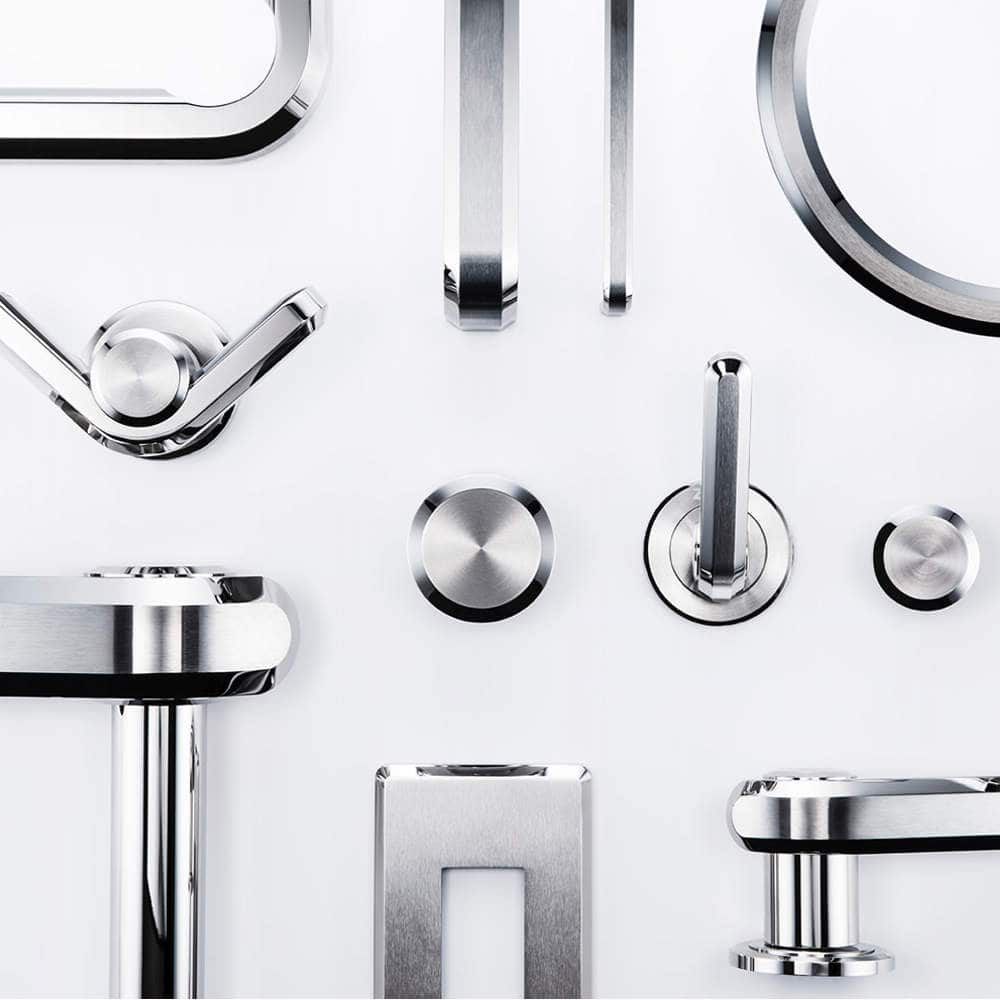 ステンレス ドアノブ ZL-1504型 【スガツネ工業】