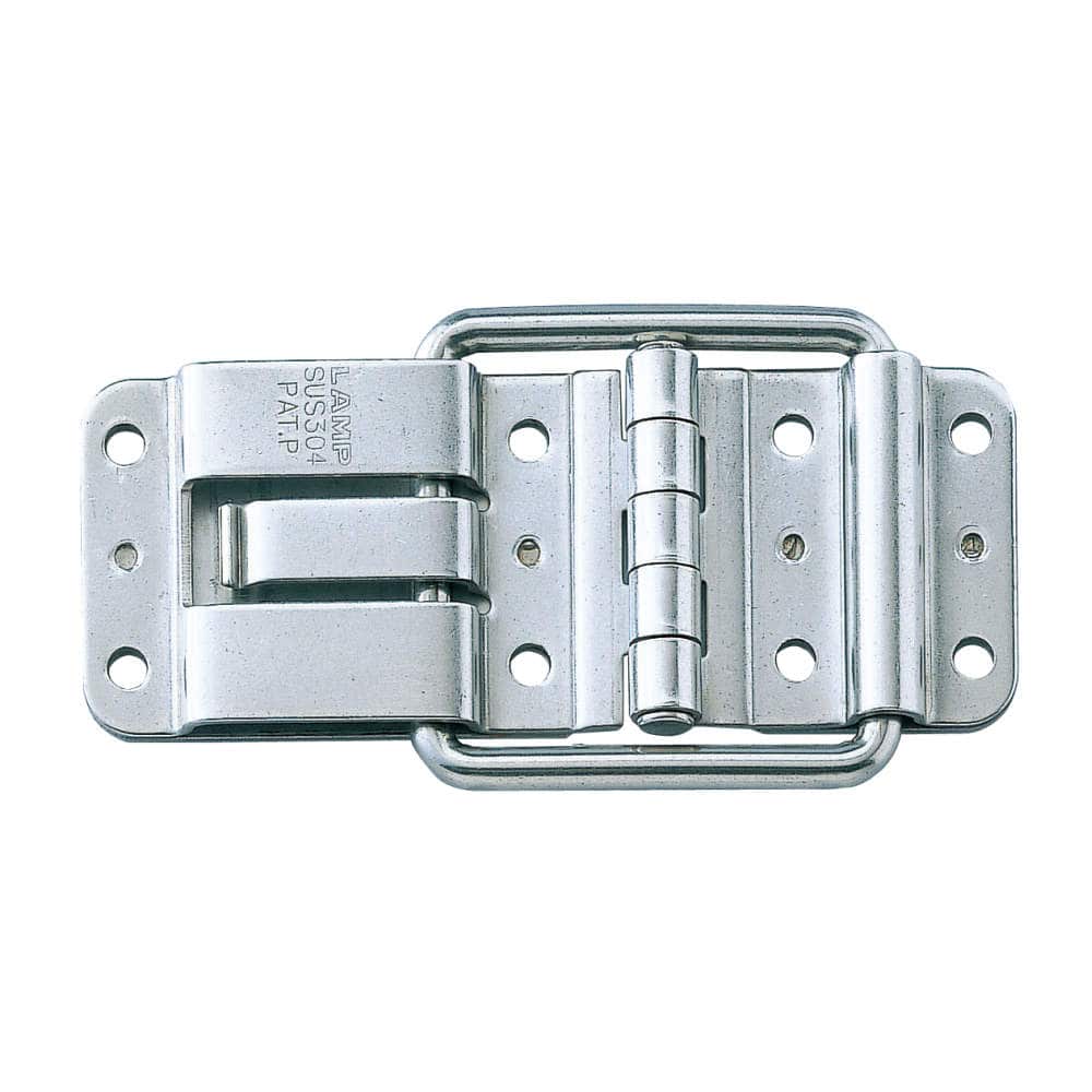 オールステンレス キャッチ付平蝶番 HG-YC105 【スガツネ工業】