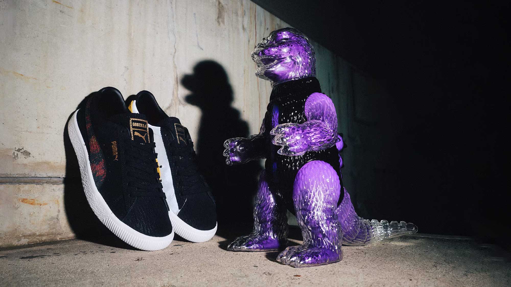 Puma Suede VTG “Godzilla” atmos & Soft Vinyl Godzilla with