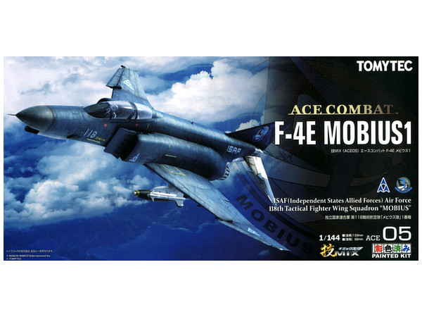 技MIX 1/144 F-4E MOBIUS1 メビウス1 エースコンバット