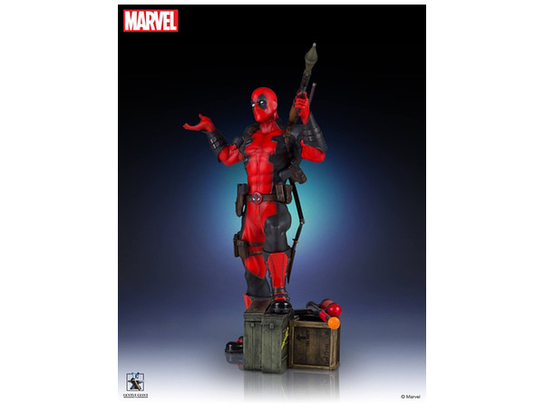 ジェントルジャイアント マーベル デッドプール オン ベスパ 1/6
