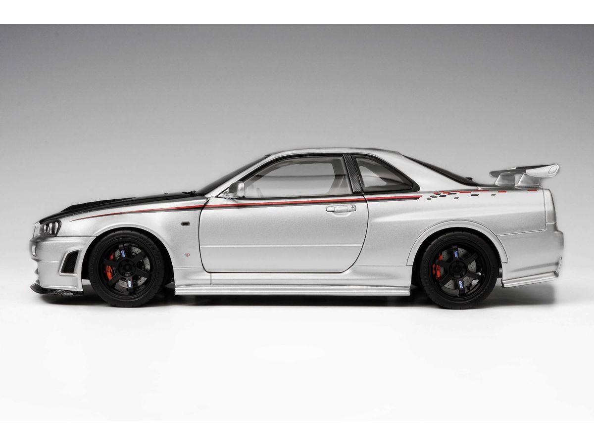 1/18 日産 スカイライン GT-R (R34) NISMO CUSTOMIZED カーボン