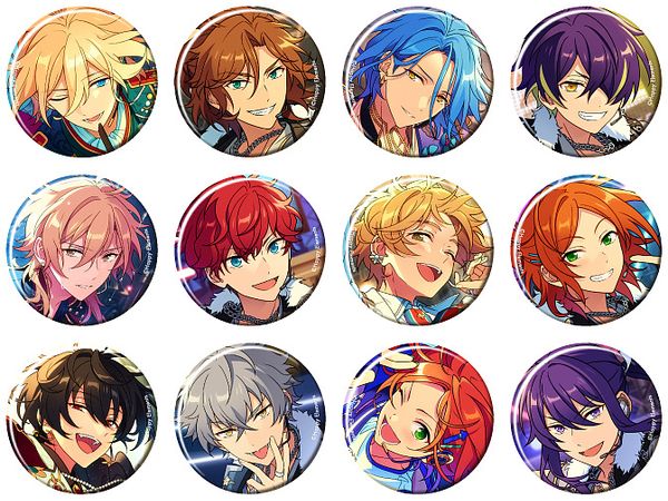 あんスタ 漣 ジュン フィーチャースカウト缶バッジ2021 SPRING 40個