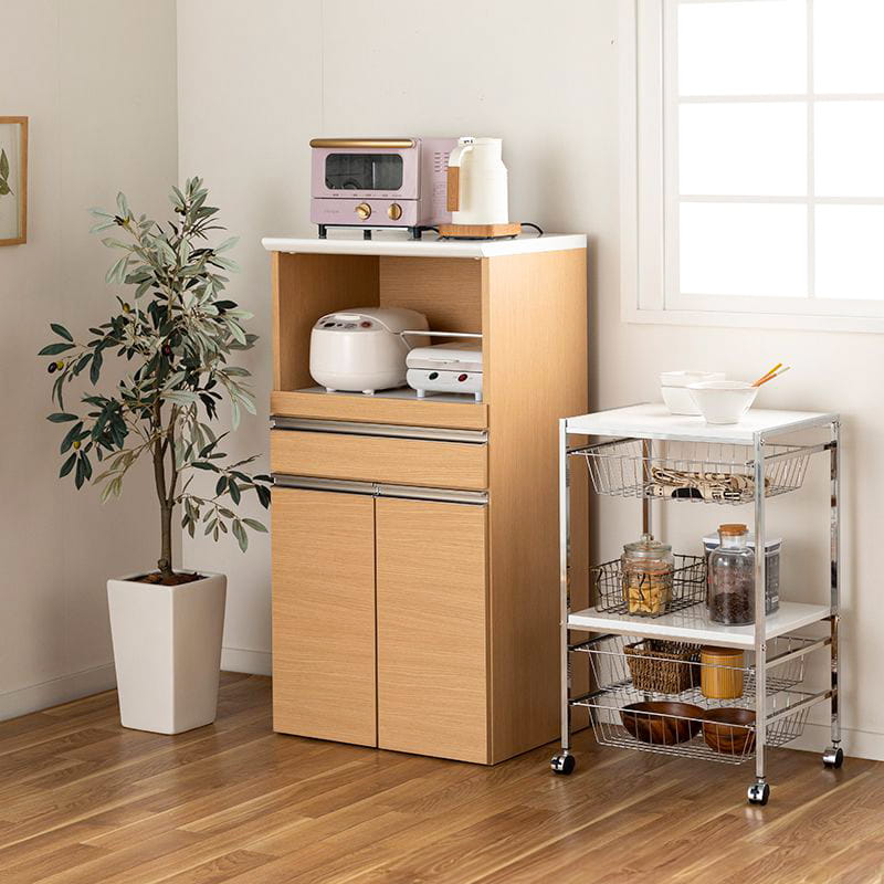 RENSEY レンセイ ミヤモト家具 チェスト キャビネット 開戸 電話台 ①