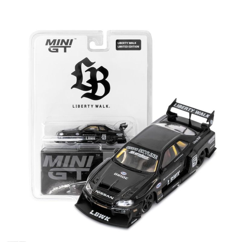 LIBERTY WALK×XLARGE MINI GT 1/64 LB- LIBERTY WALK×XLARGE MINI GT 1/