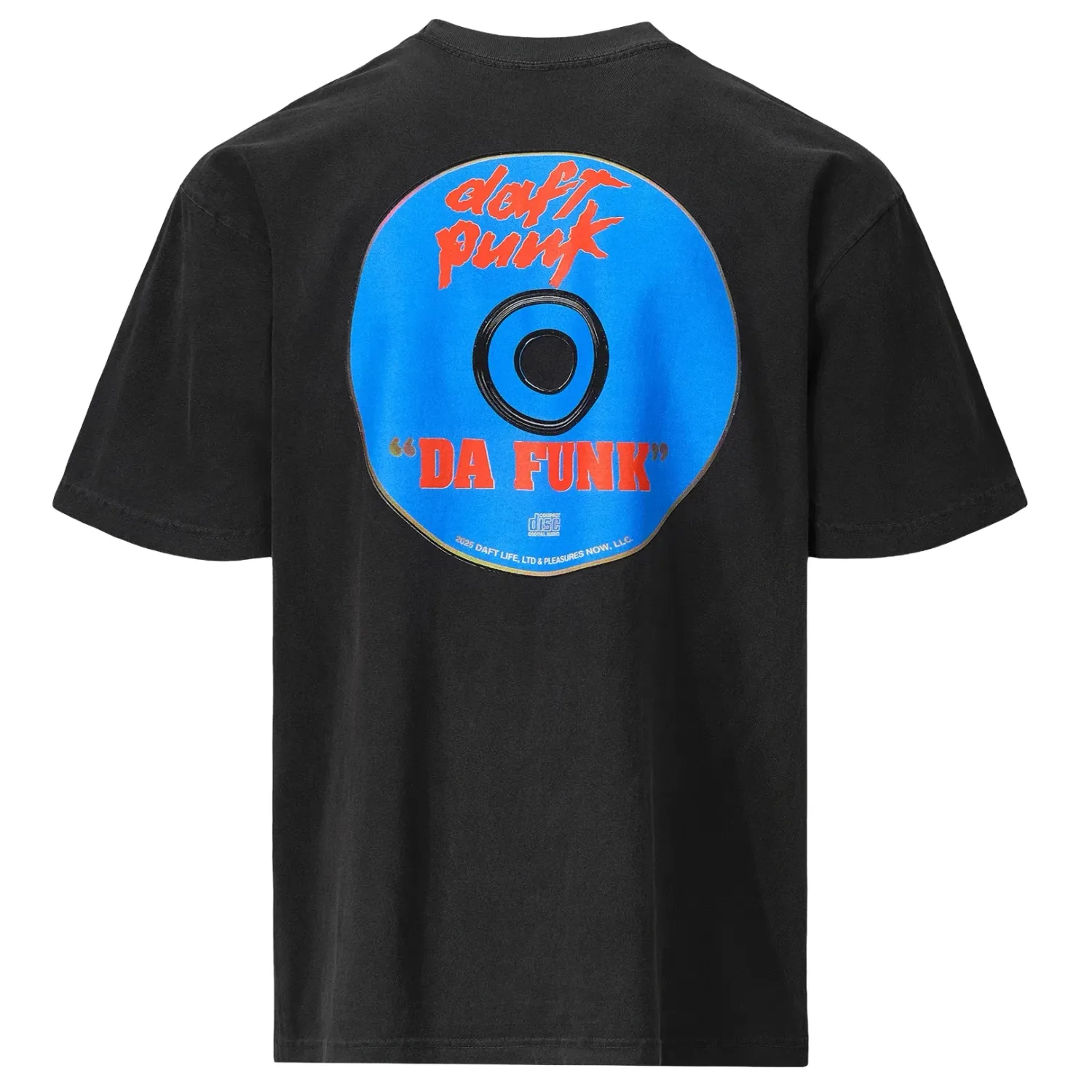 Pleasures x Daft Punk Da Funk Tee – Faded Black