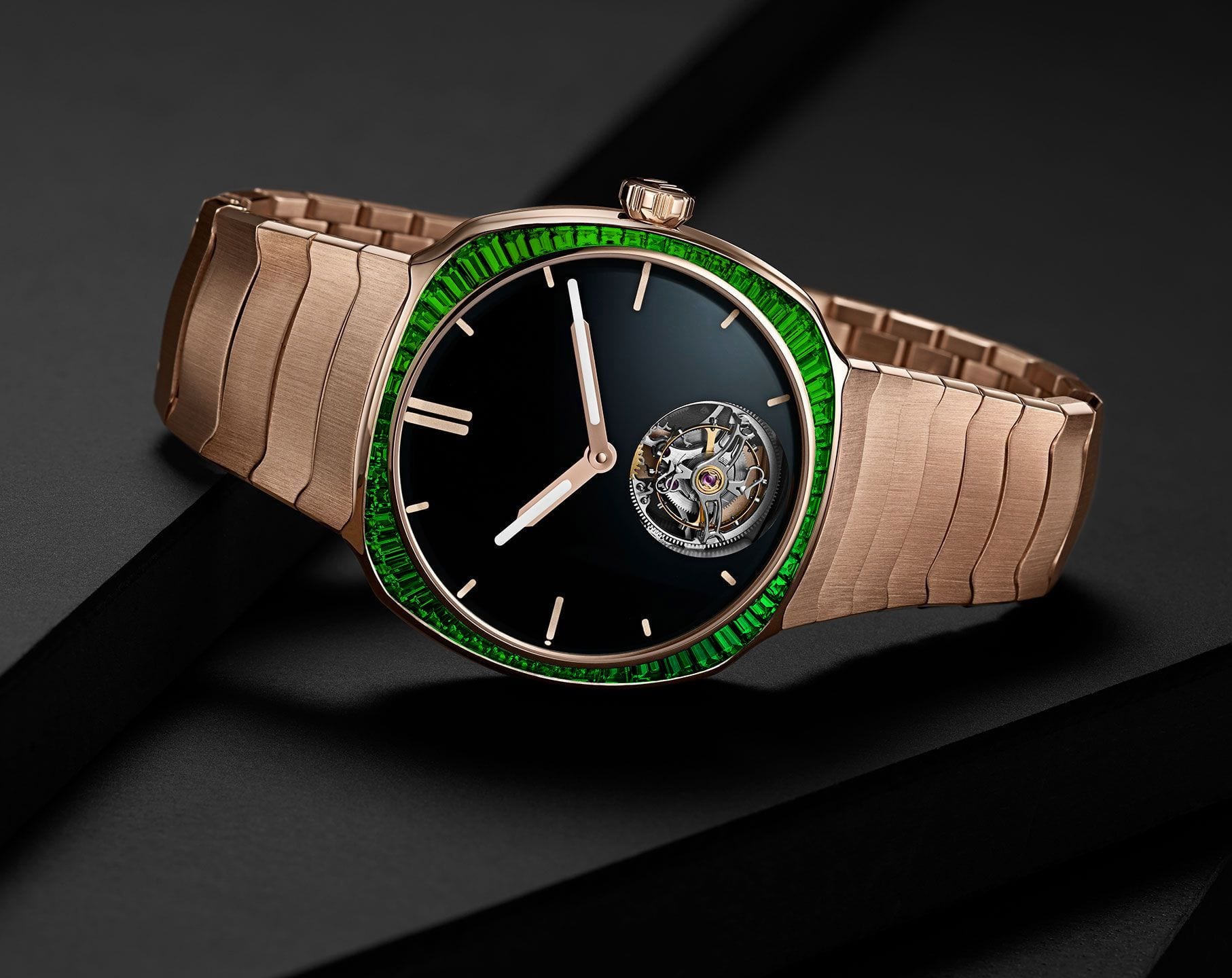 H. Moser & Cie. 6805-0412 Streamliner Tourbillon Rose Gold