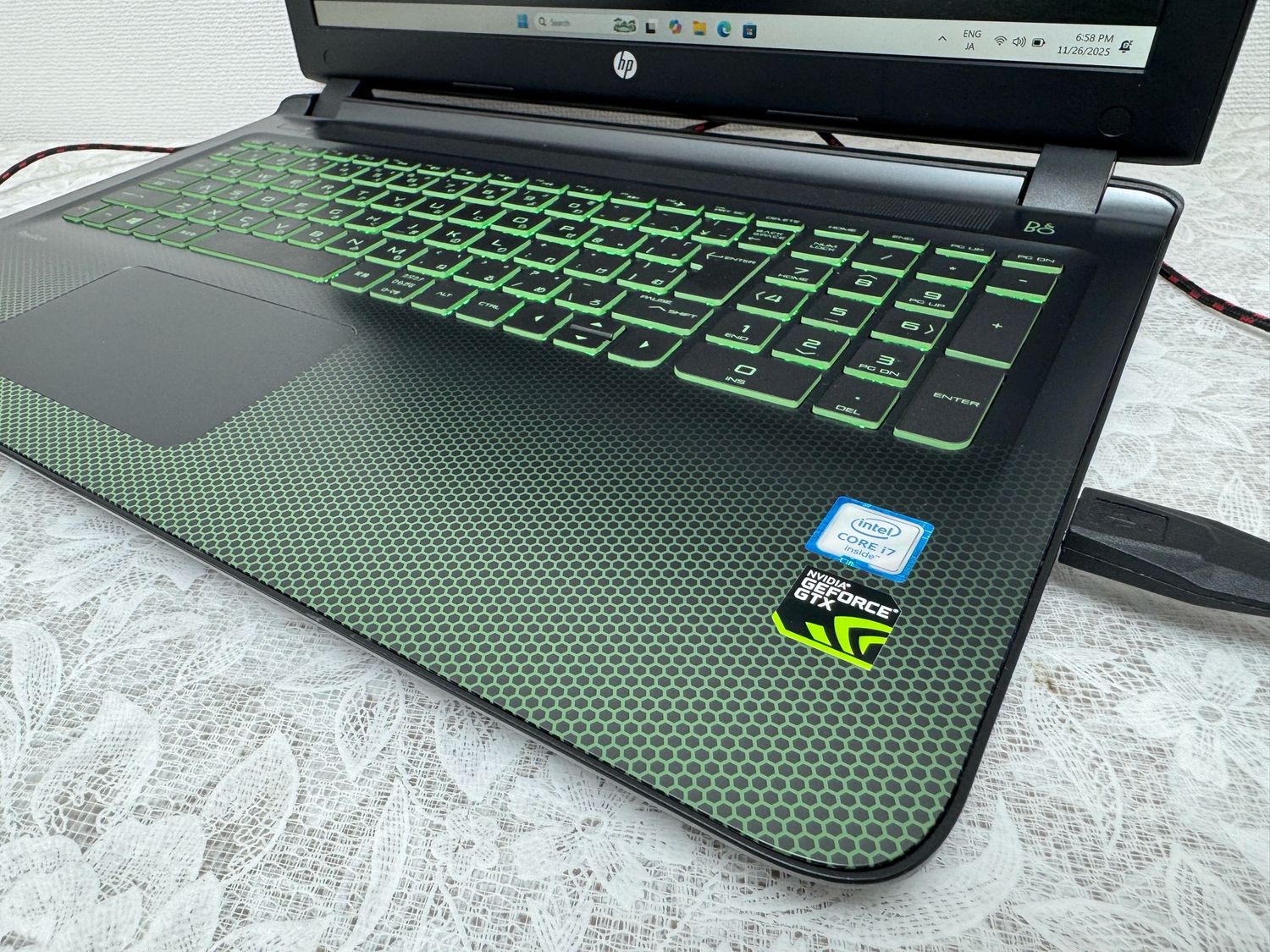 匿名配送☆HP pavilion ゲーミング 15-ak022TX 匿名配送☆HP pavilion