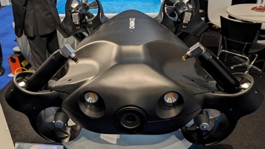 スペースワン、水中ドローン最新機種「CHASING X」を日本初公開 – DRONE
