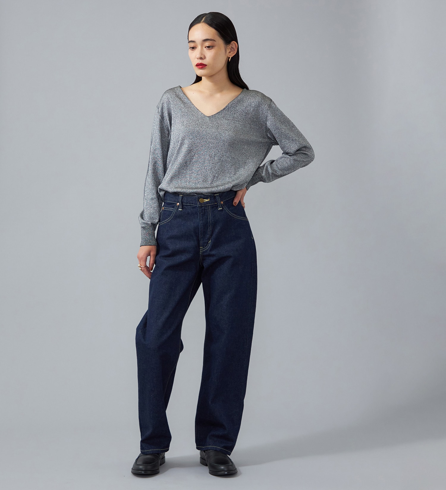 試着対象】STANDARD WARDROBE ボーイズストレートパンツ セットアップ